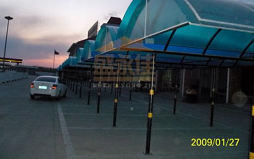 某陽光車棚用陽光板